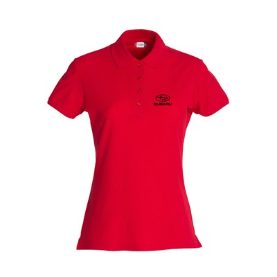 Basic Polo Red, Ladies