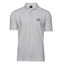 Lux Stretch Polo White, Gent's